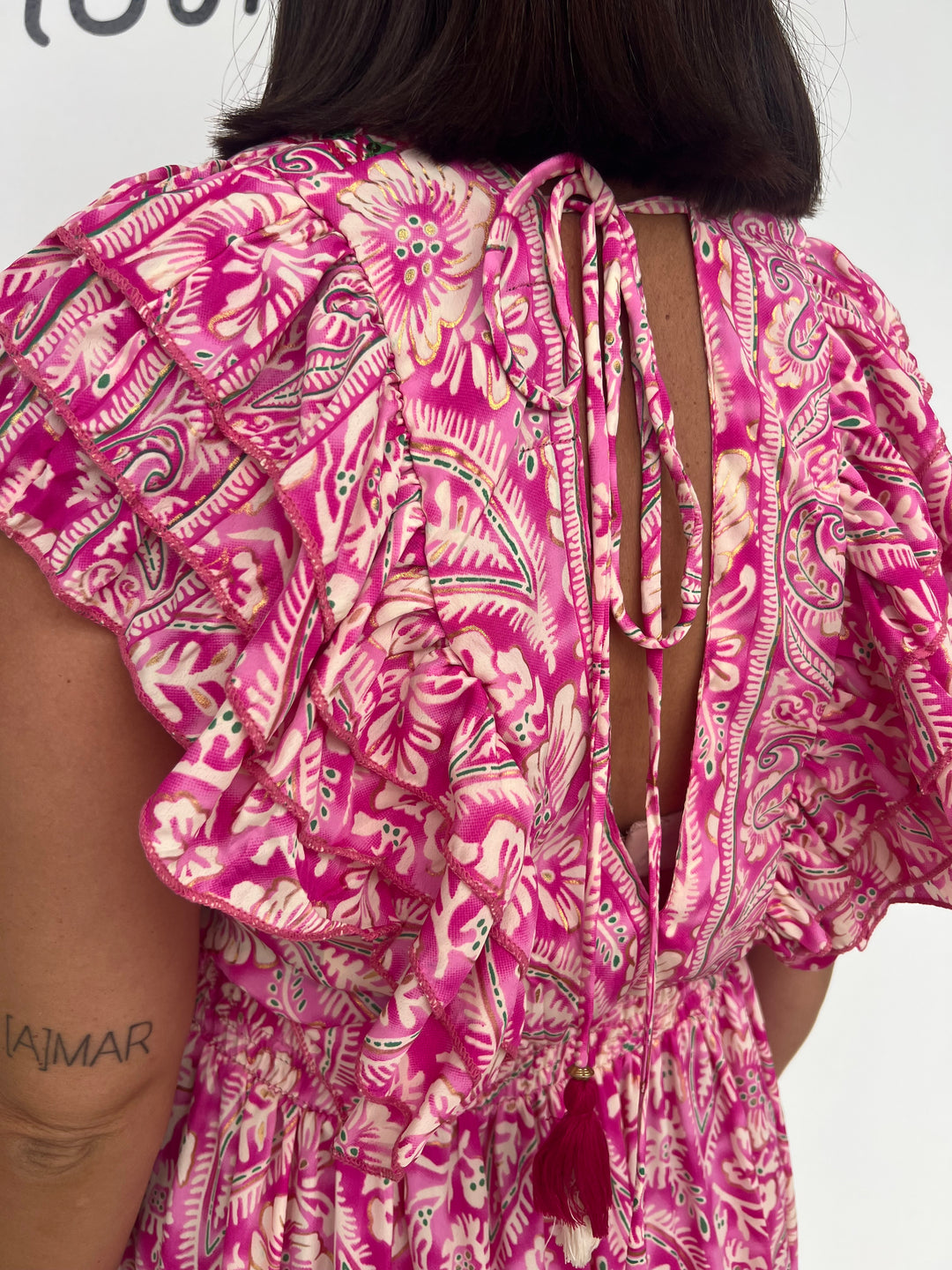 Vestido Korma rosa