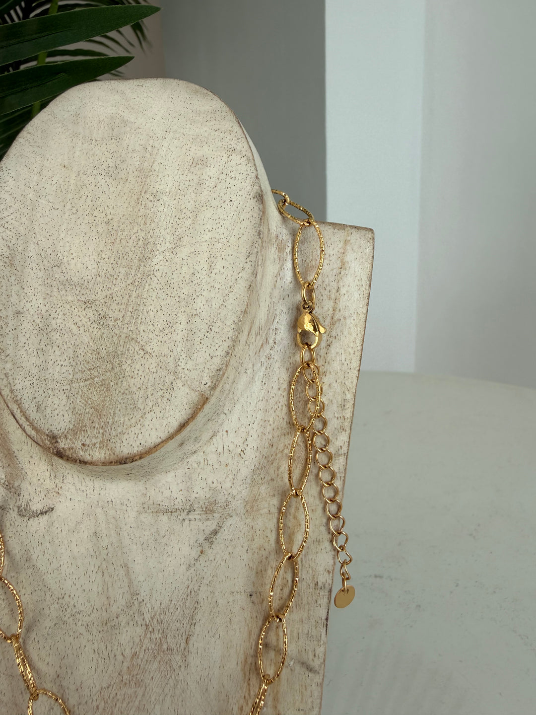 Collar Serena dorado (acero)