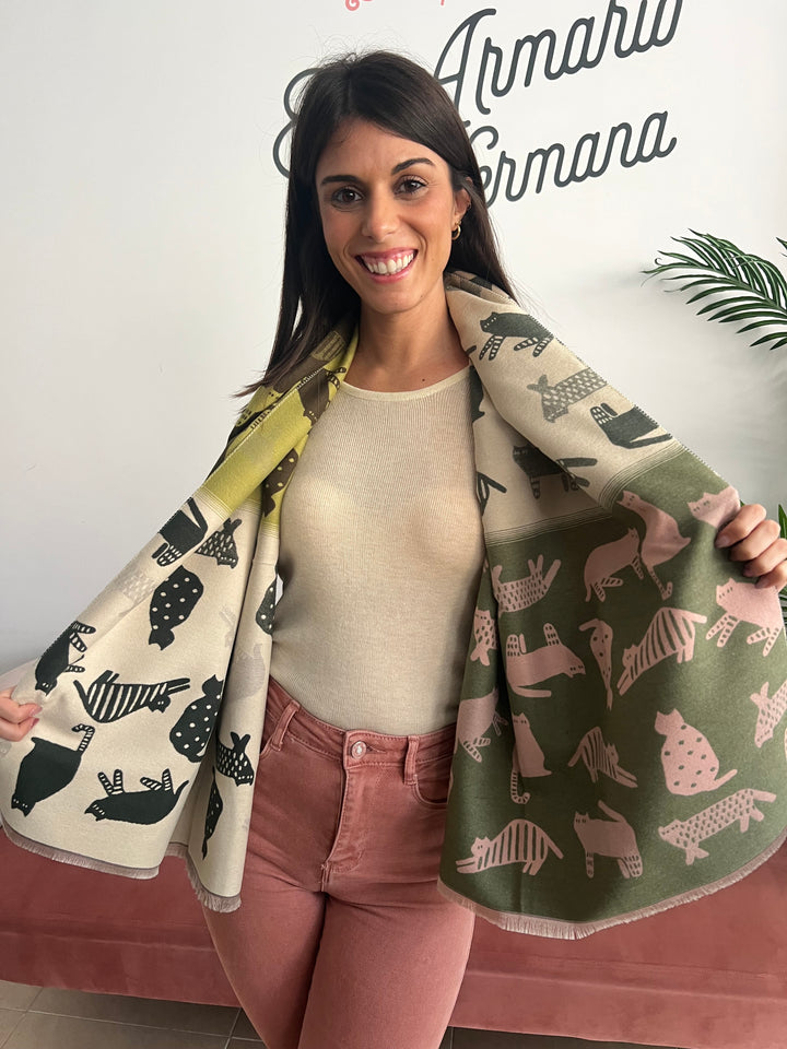 Bufanda Mundo Felino