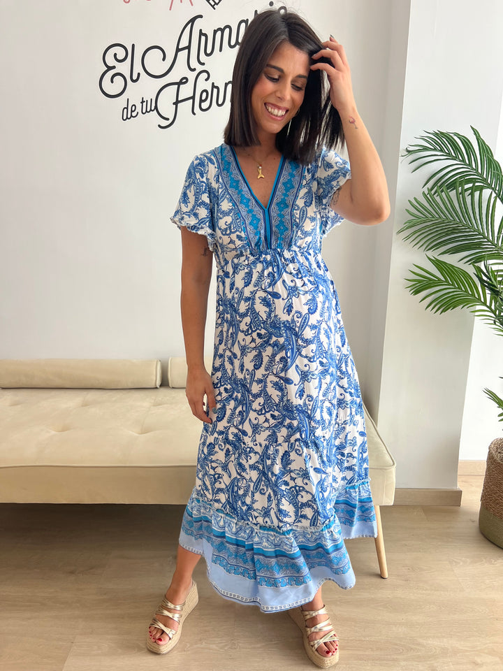 Vestido Marisa azul