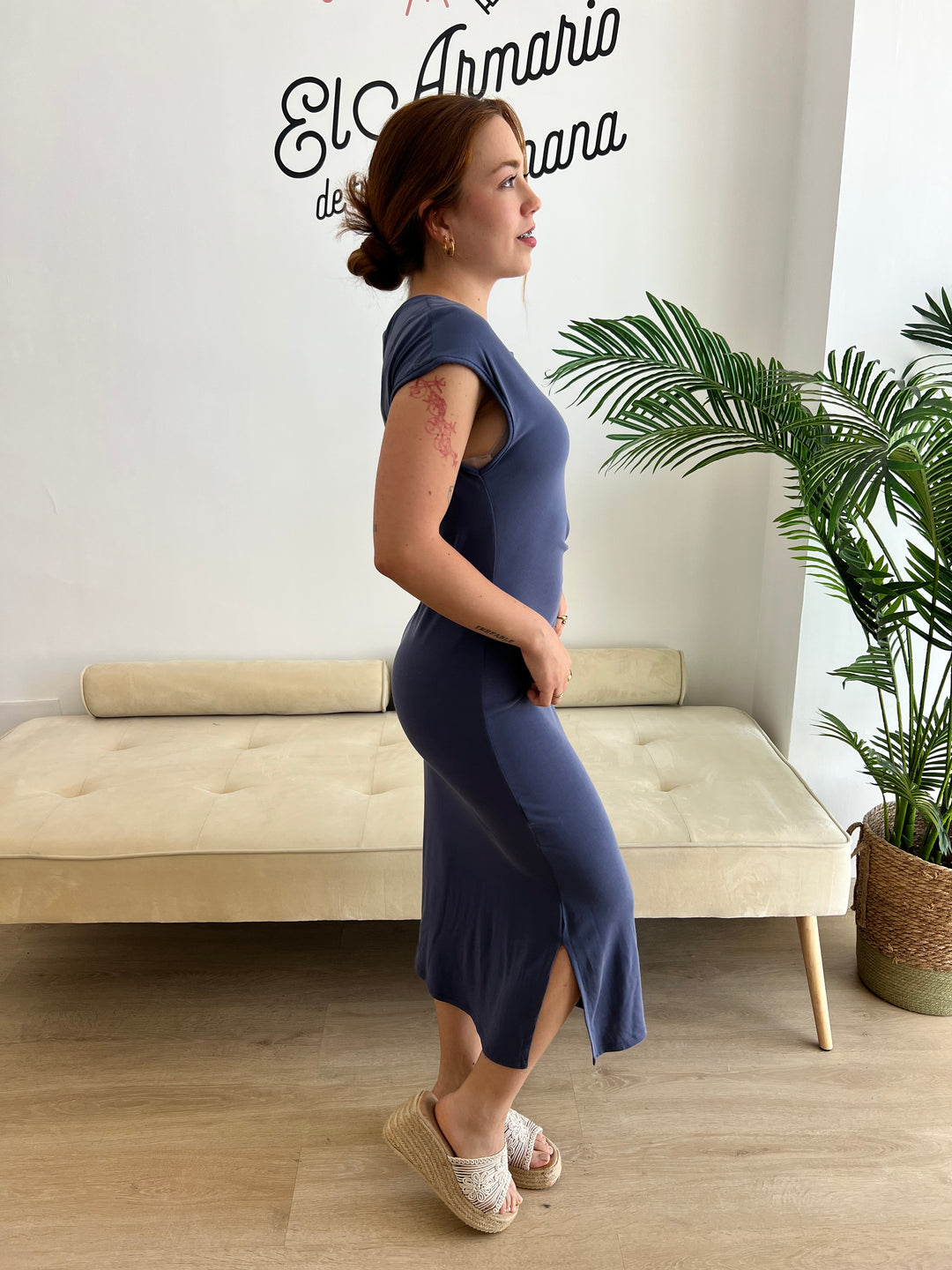 Vestido Margaret azul