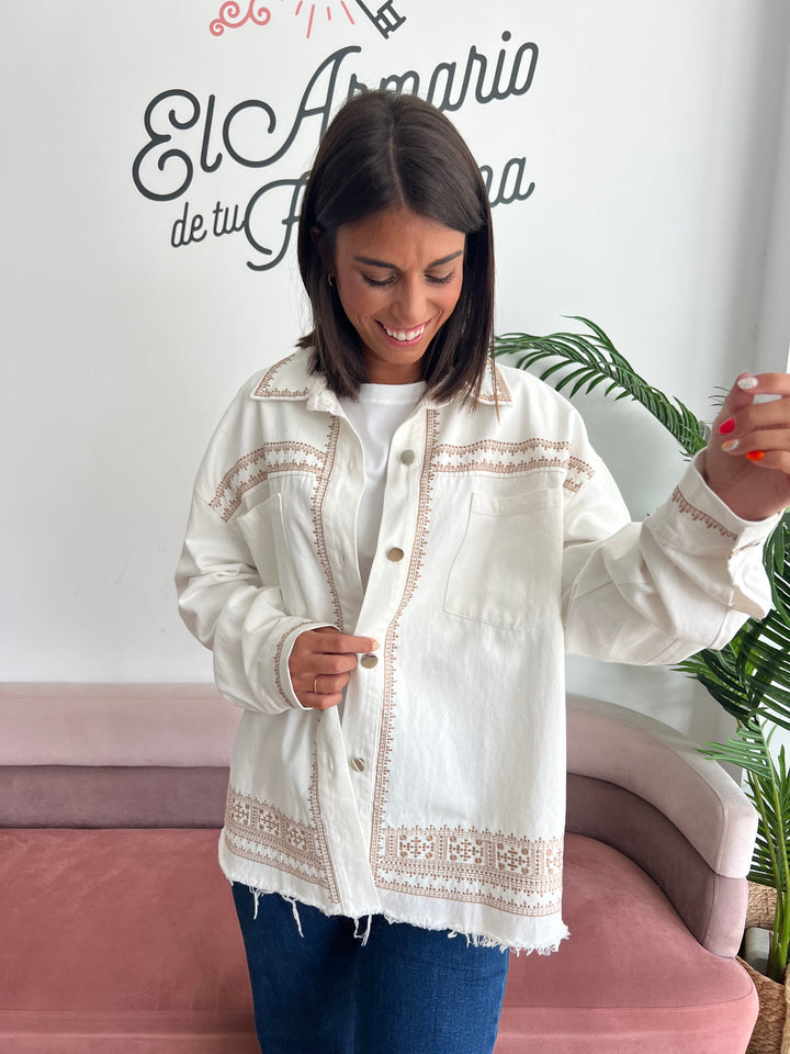 Chaqueta Andrea camel