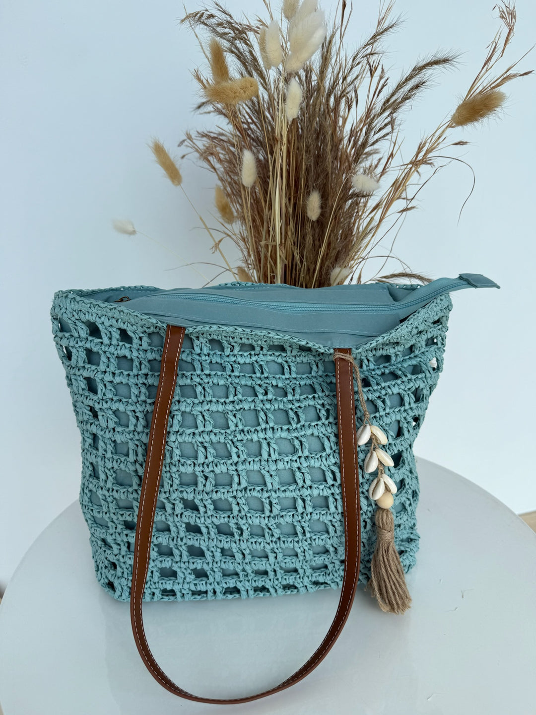 Bolso Aurora aguamarina