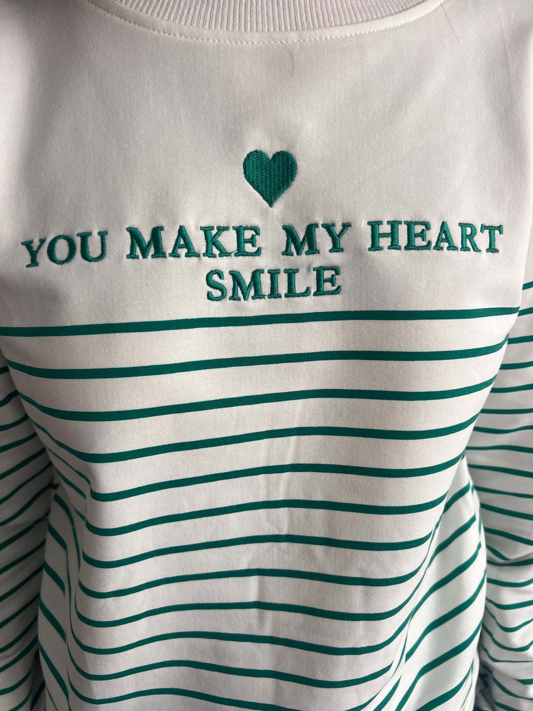 Sudadera Heart verde