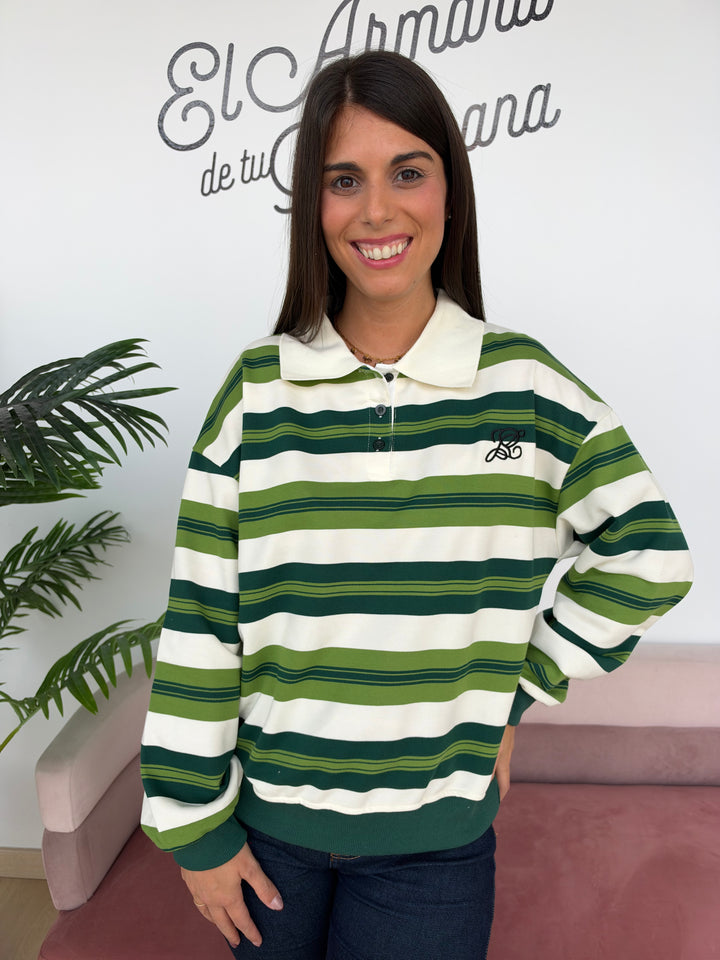 Sudadera Morgan verde