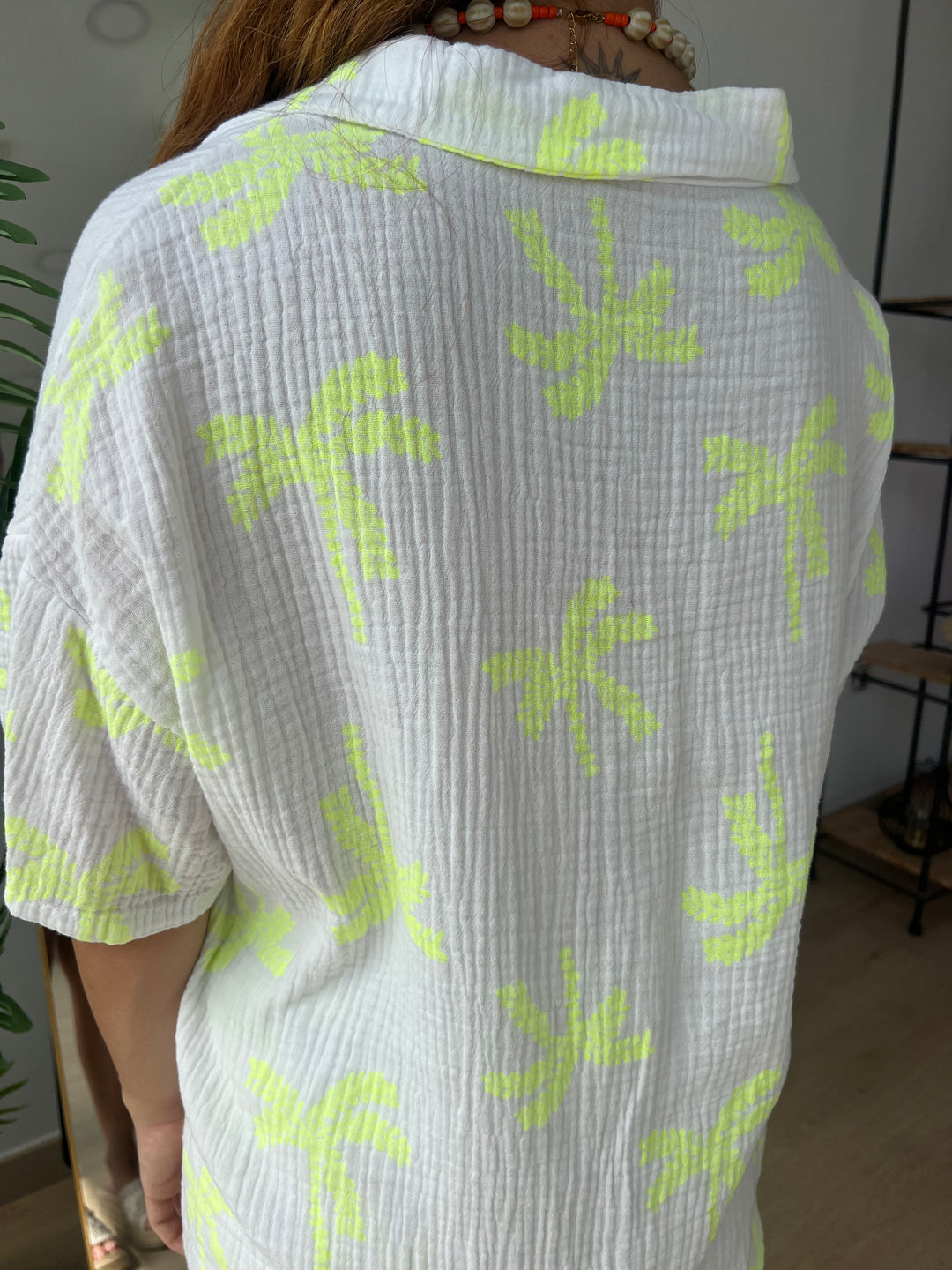 Conjunto Palmeras amarillo