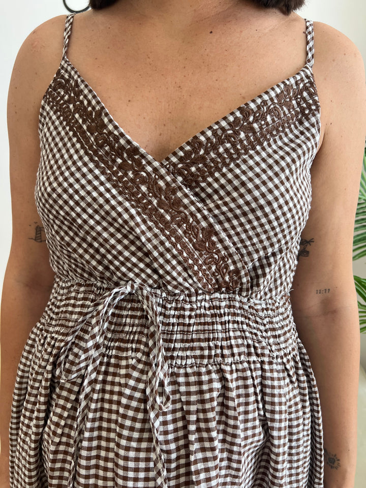 Vestido Melody marrón