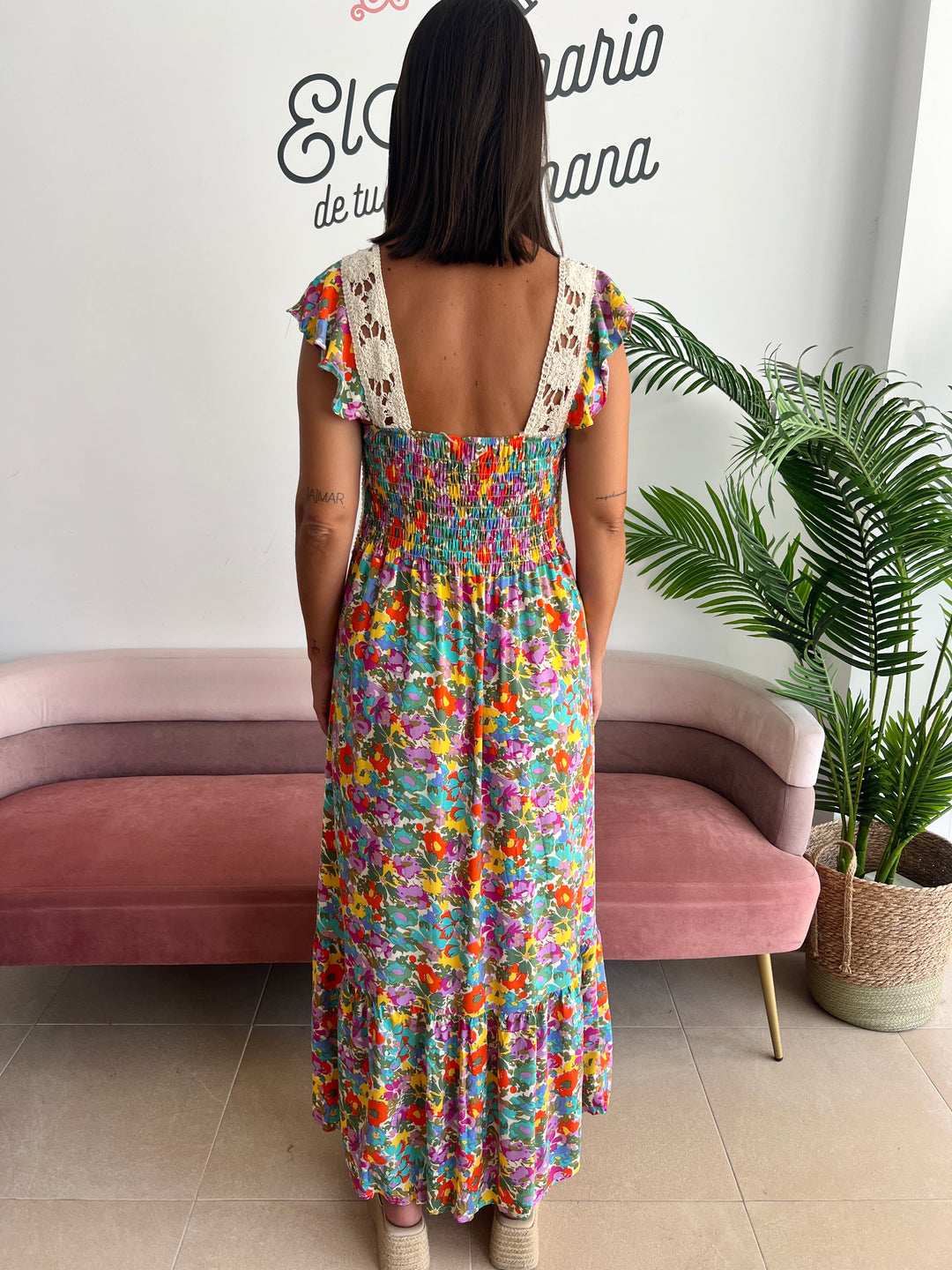 Vestido Alexia beige