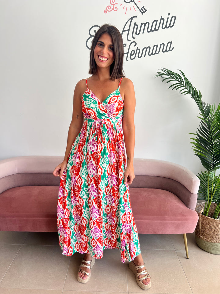 Vestido Sire naranja