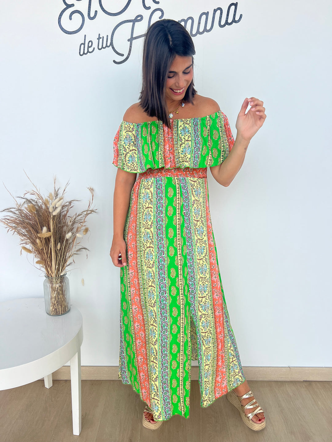 Vestido Tamara verde