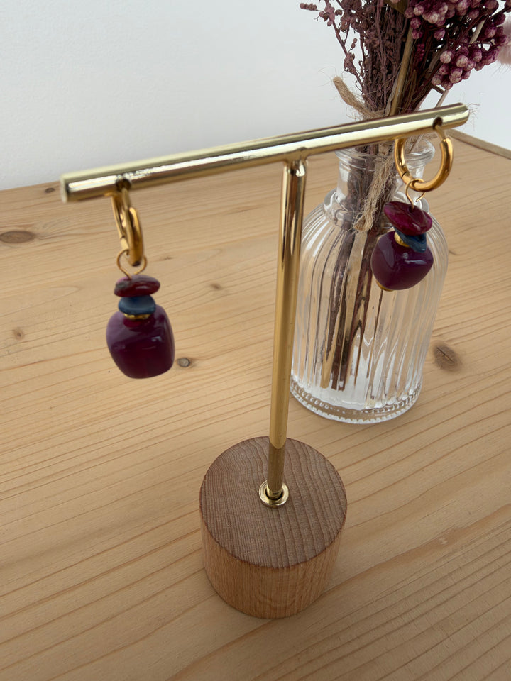Pendientes Desi (acero)