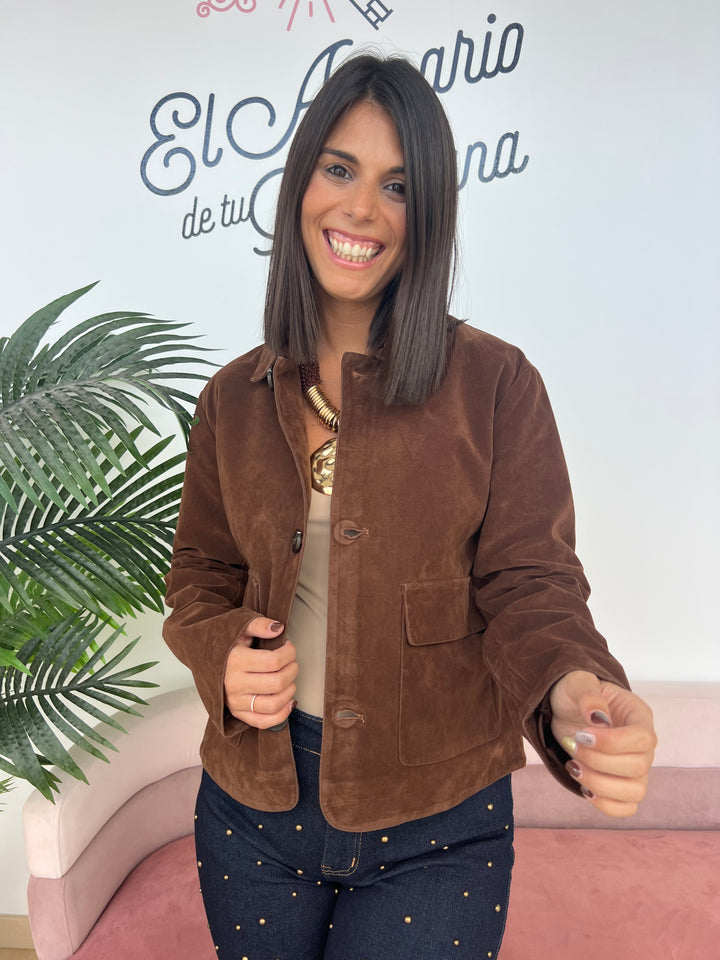 Chaqueta Érika marrón