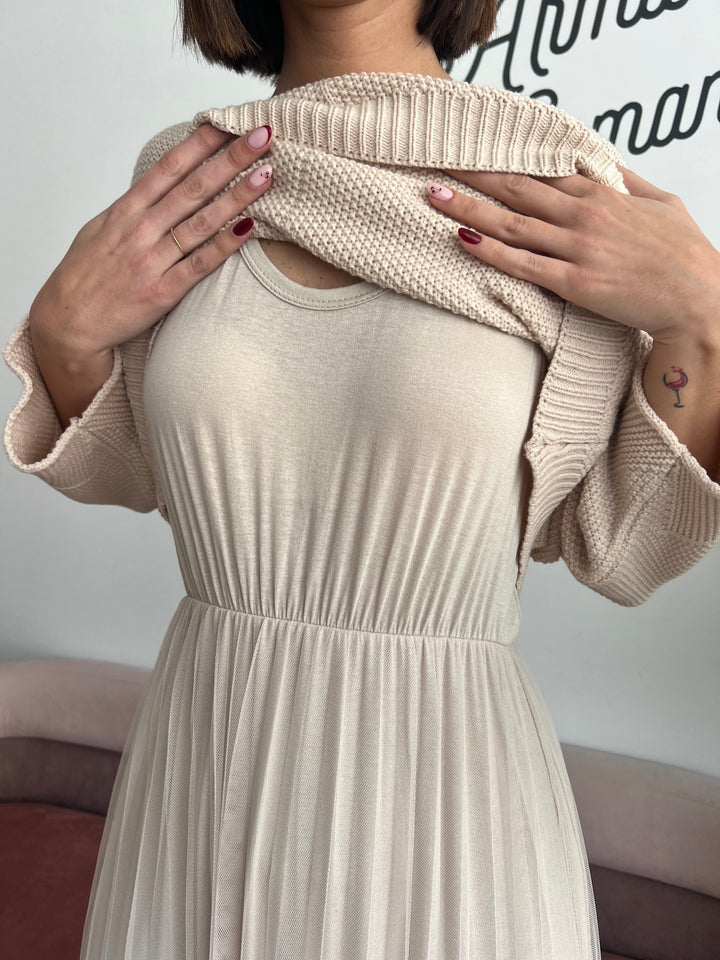 Vestido + jersey Sharon