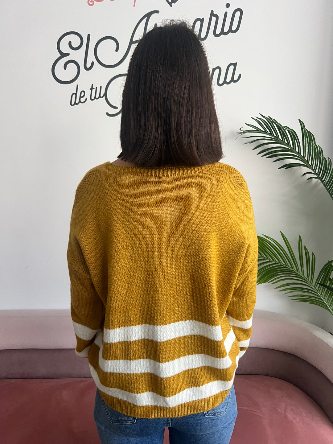 Jersey Abril mostaza