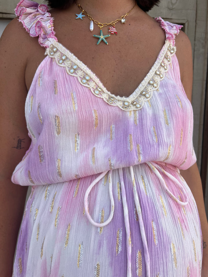 Vestido Conil morado