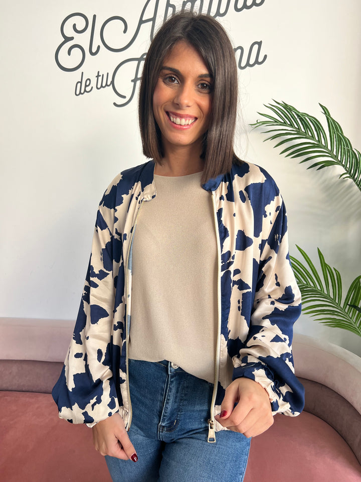 Chaqueta Carolina azul marino