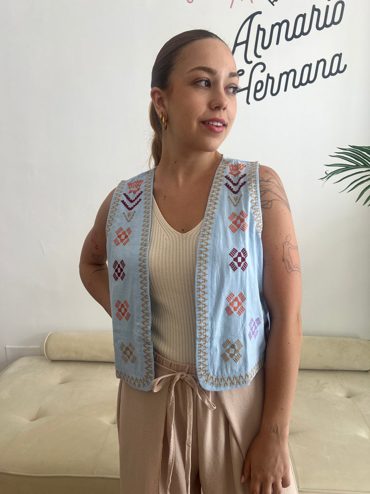 Chaleco Angy azul