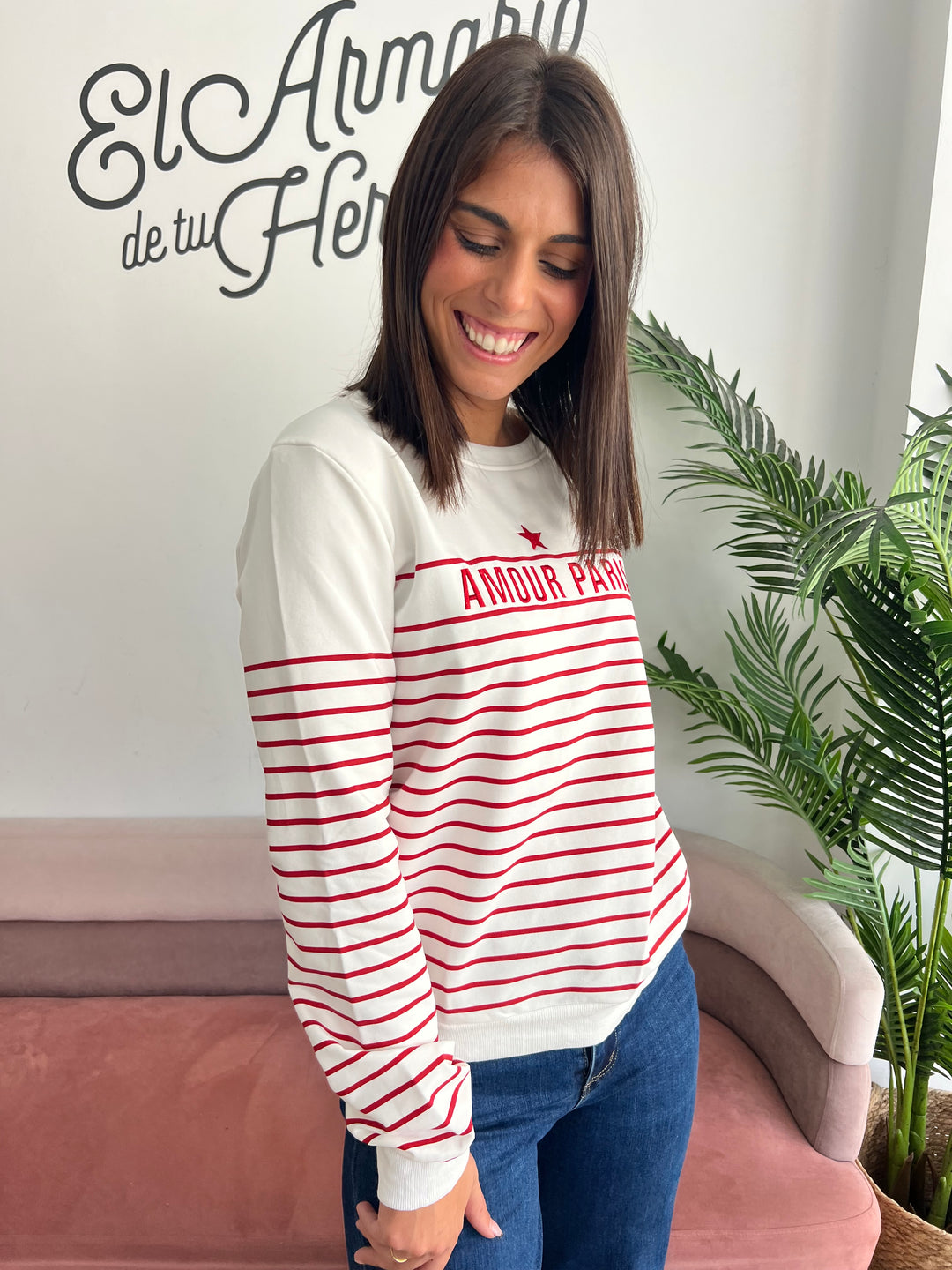 Sudadera Helen rojo