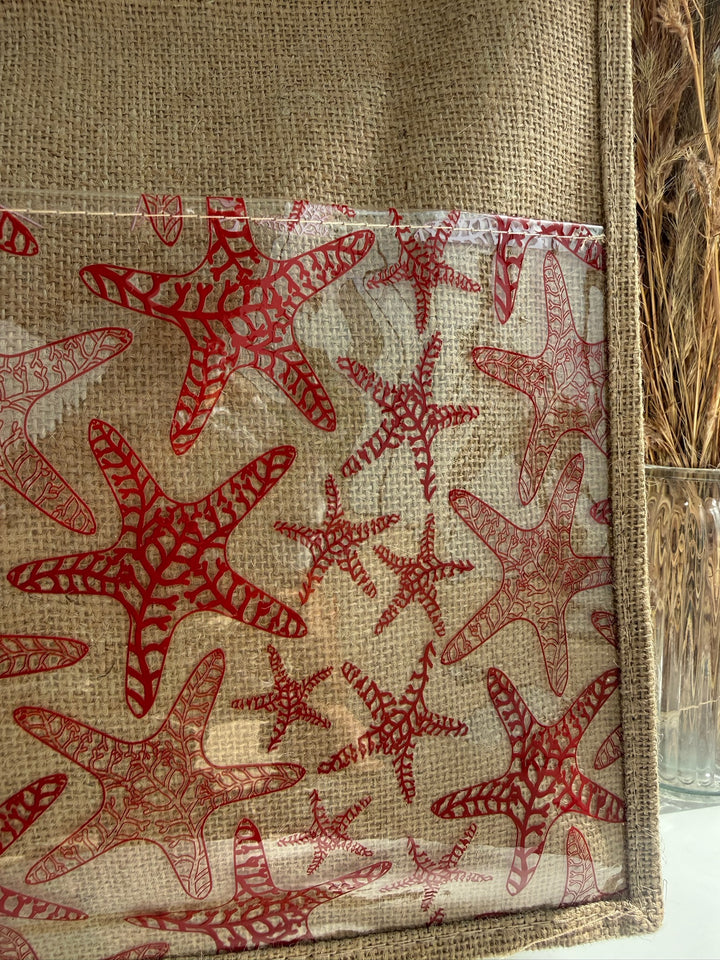 Bolso Estrellas rojo