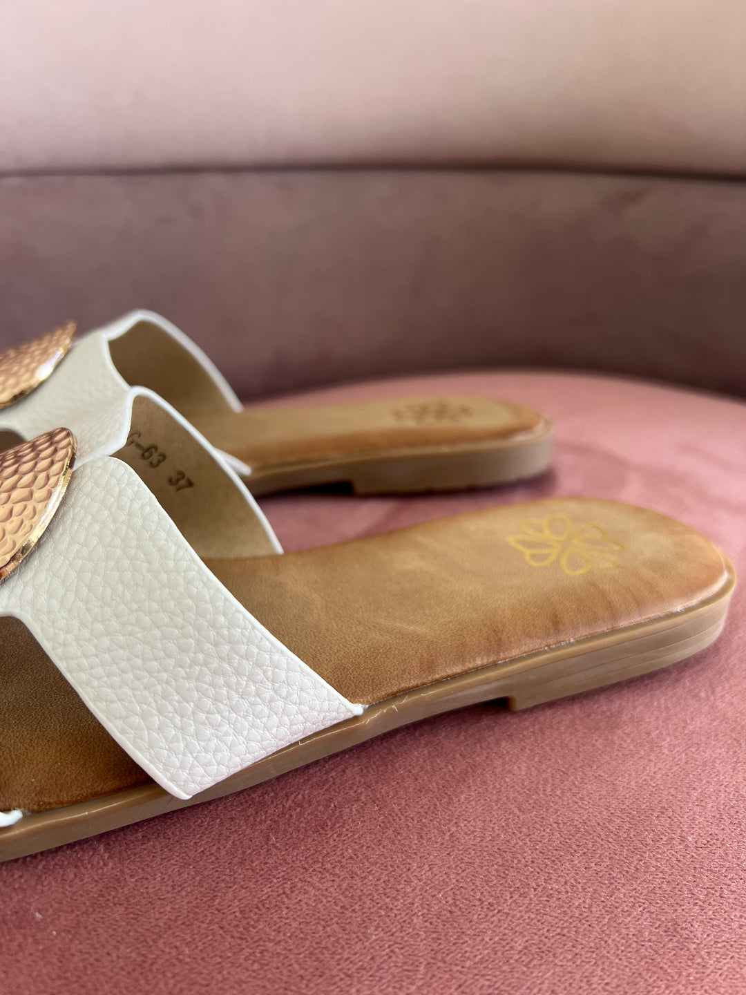 Sandalias White