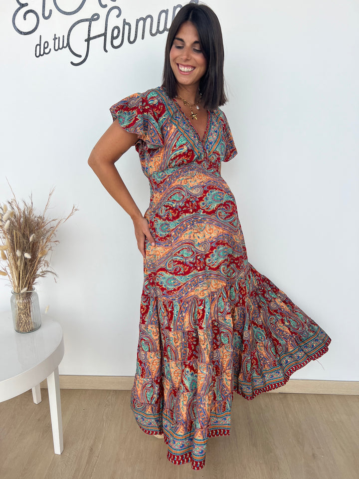 Vestido Riviera rojo