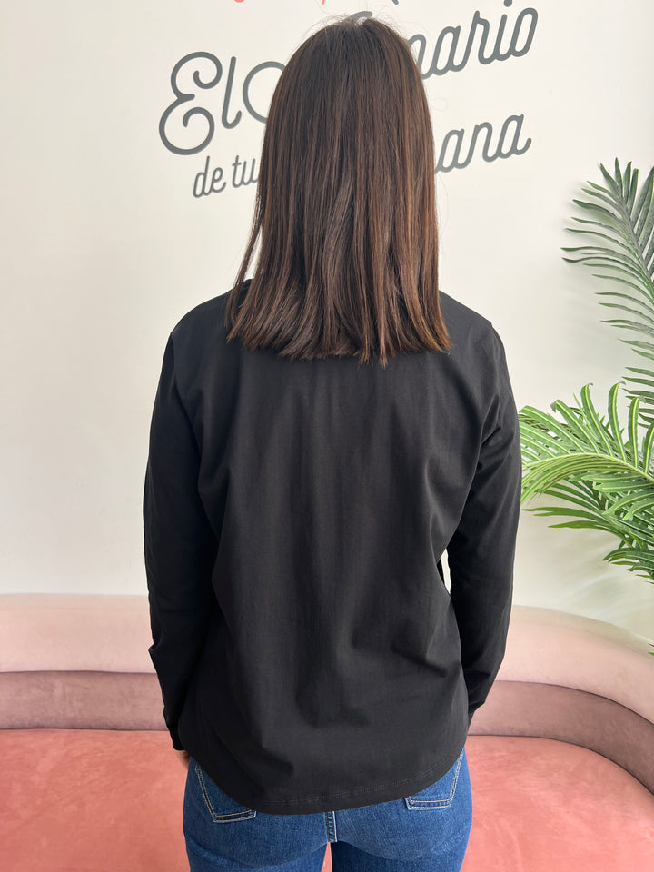 Camiseta Tamara negro