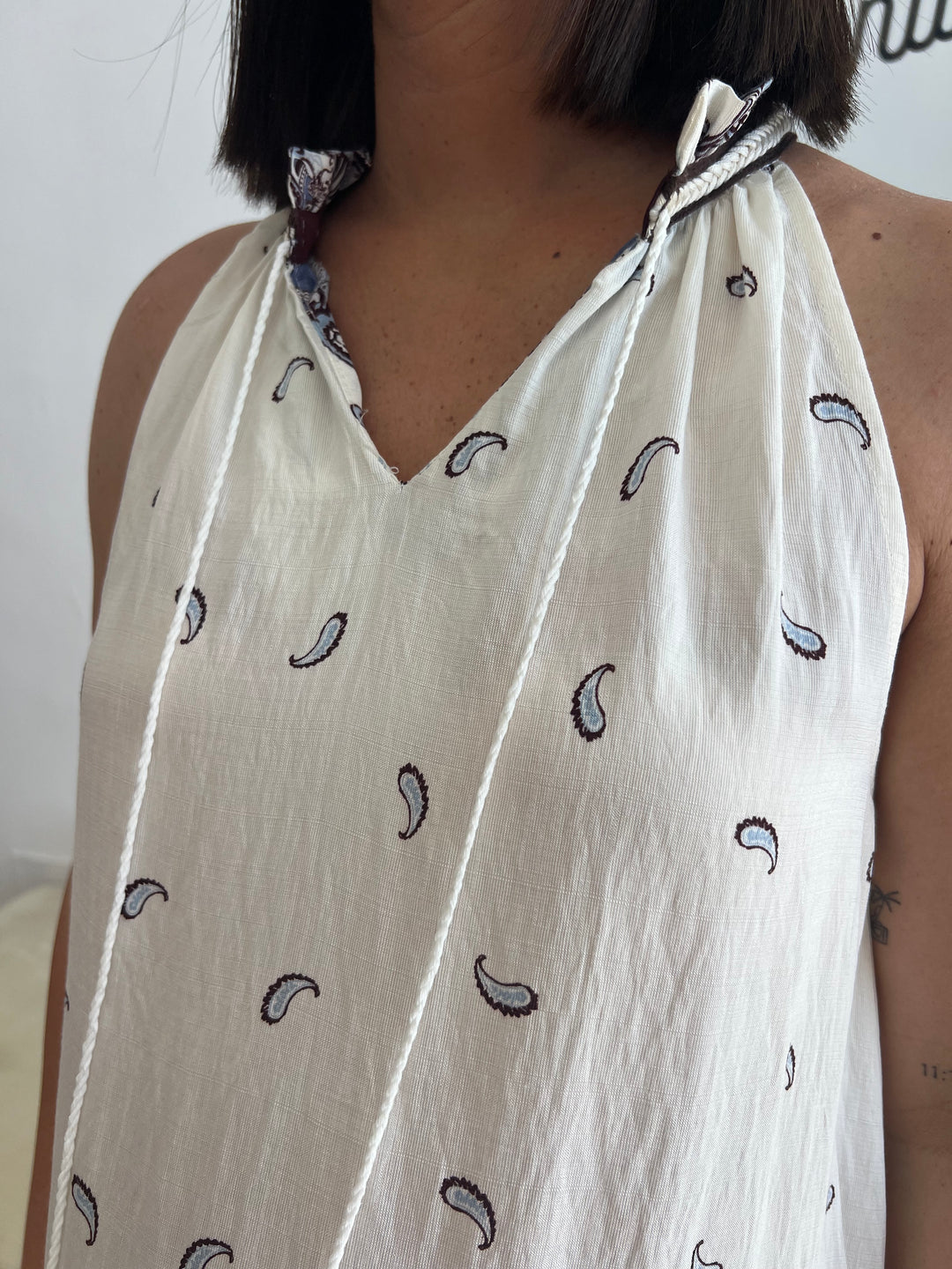 Vestido Maialen azul