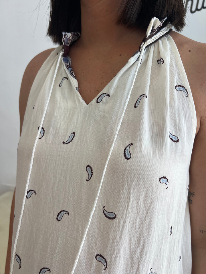 Vestido Maialen azul