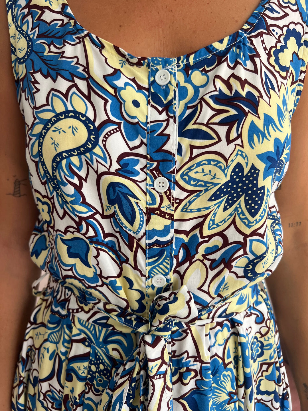 Vestido Maka azul