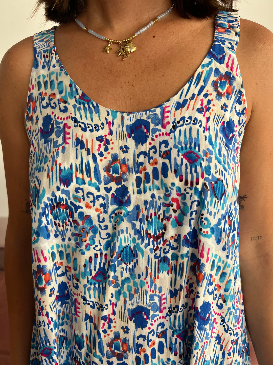 Vestido Francis azul