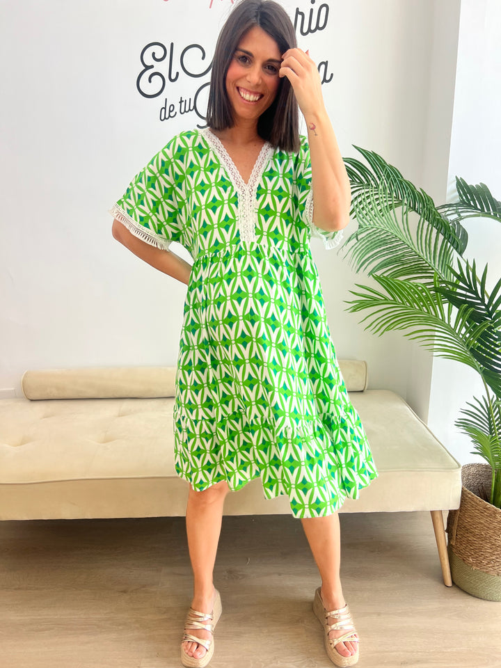 Vestido Amara verde