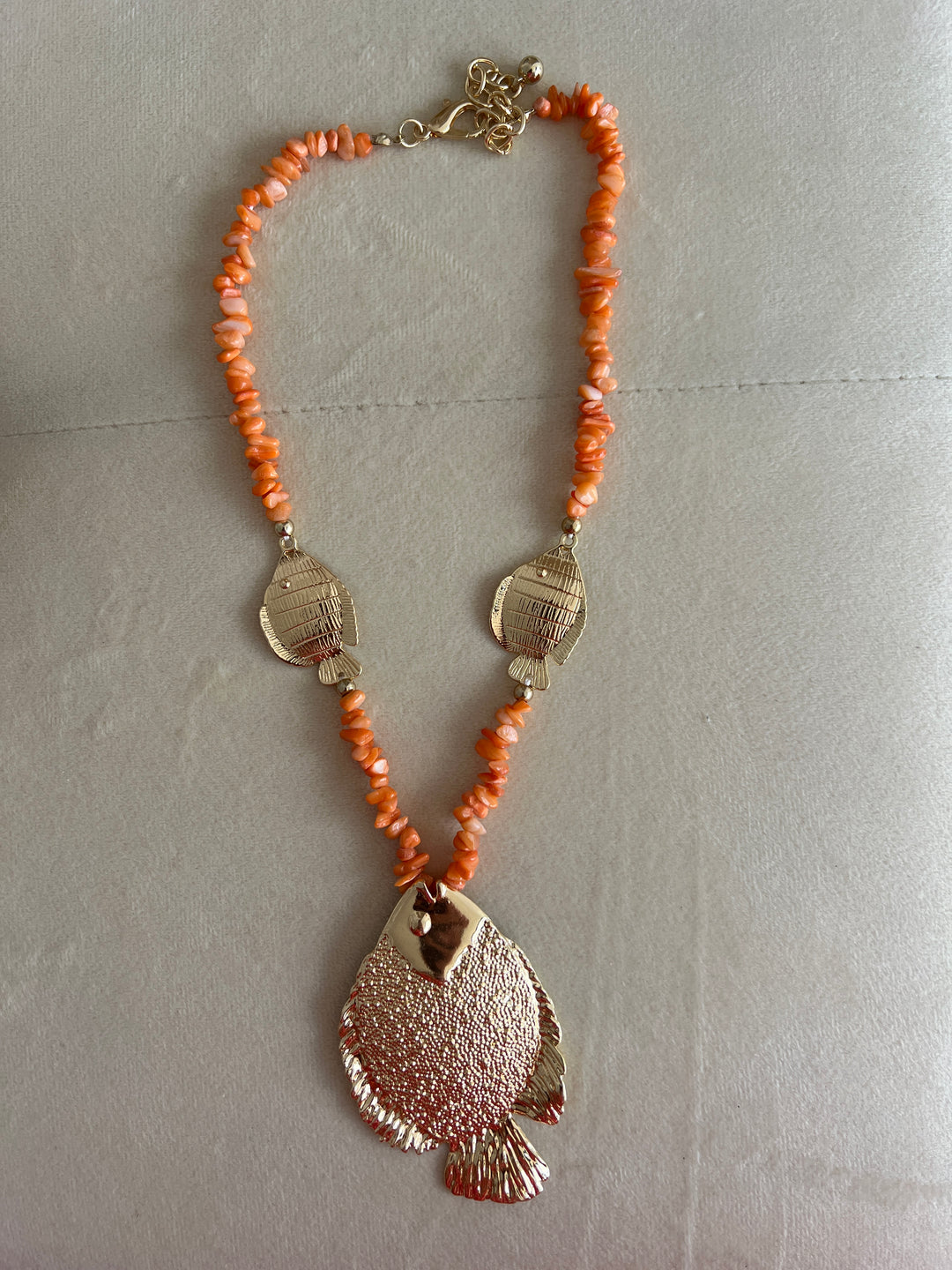 Collar Tumbao naranja
