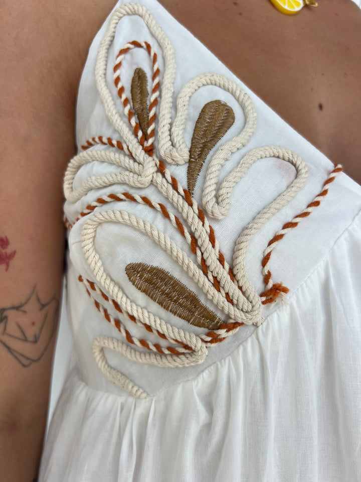 Vestido Paola blanco