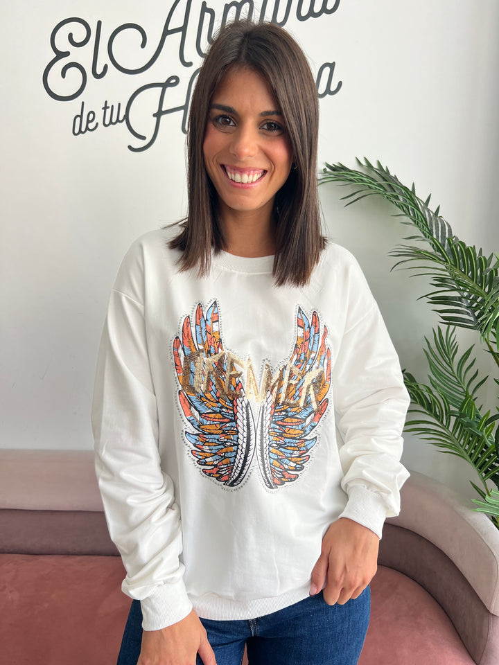 Sudadera Dreamer blanco