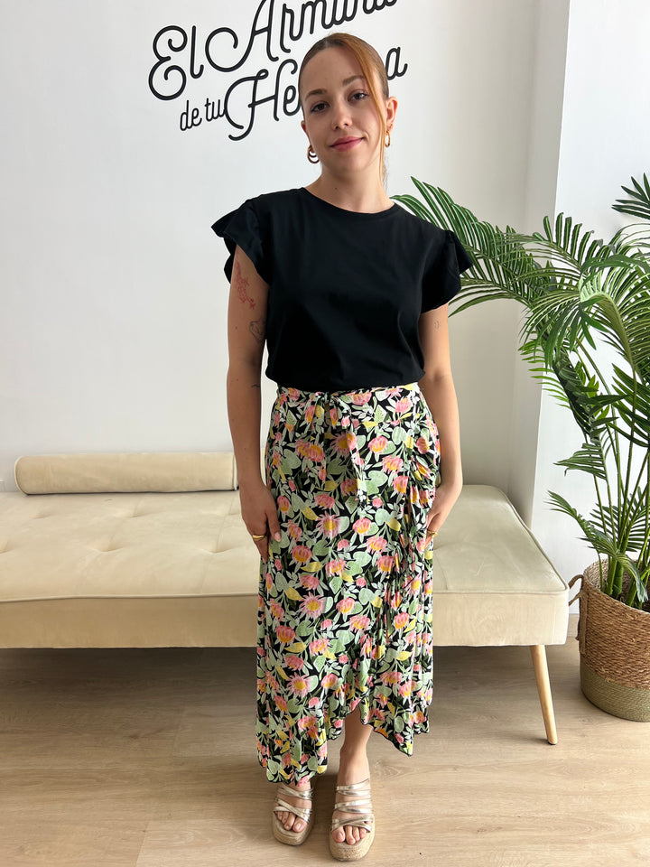 Falda Pamela negro