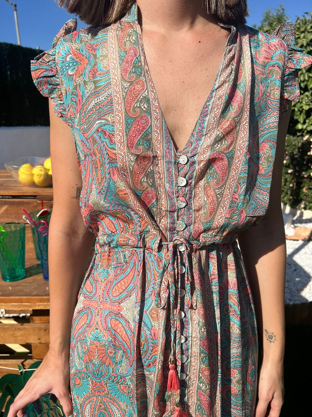 Vestido Mariola verde
