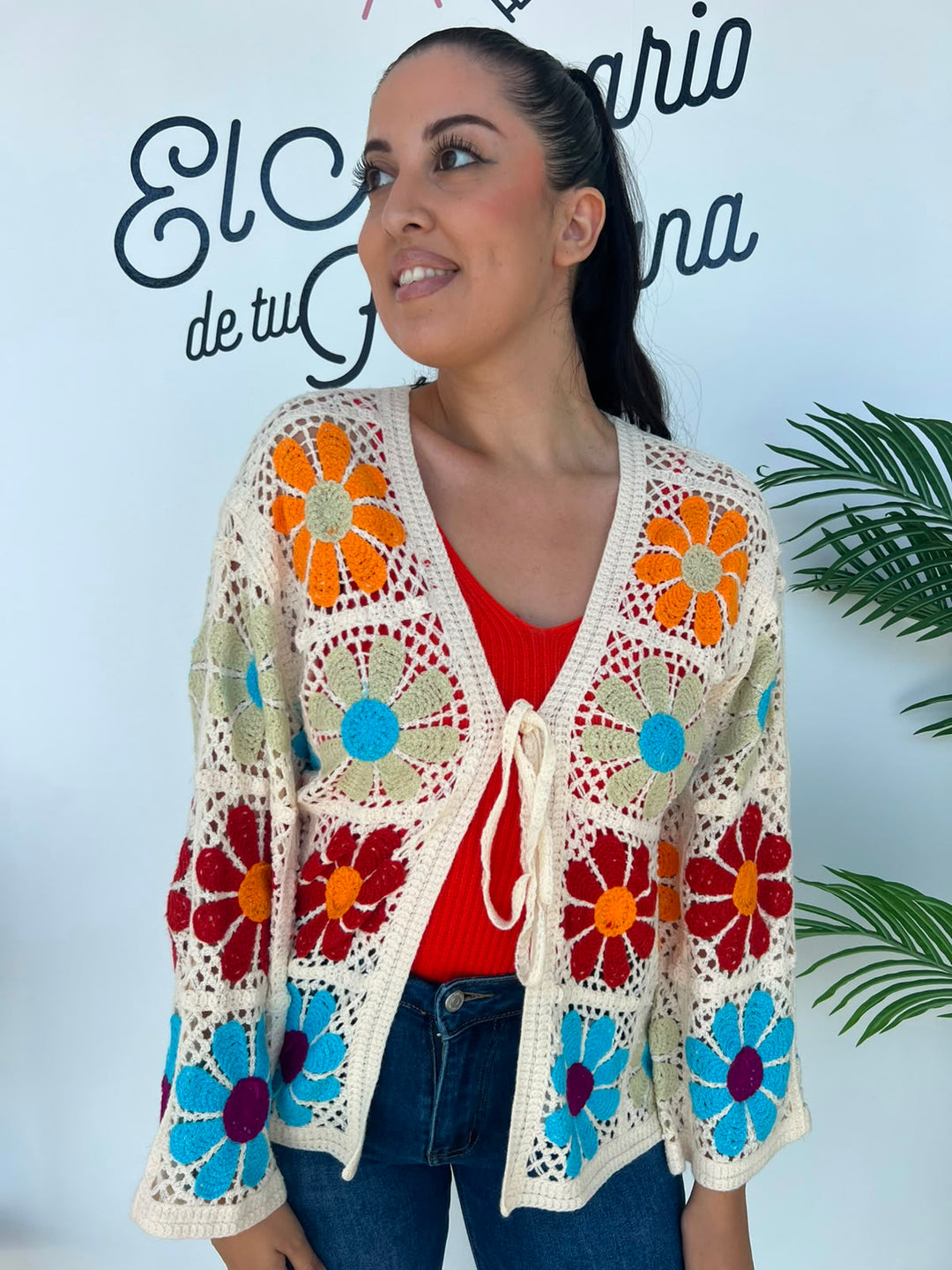 Chaqueta Rocío teja