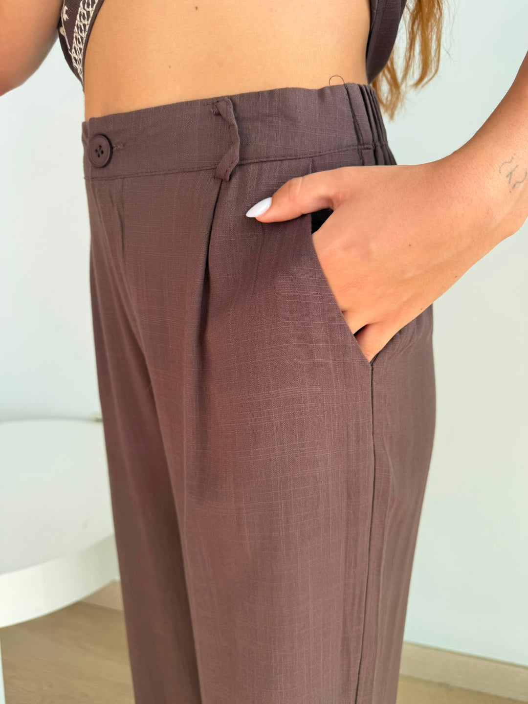 Conjunto Isabel marrón