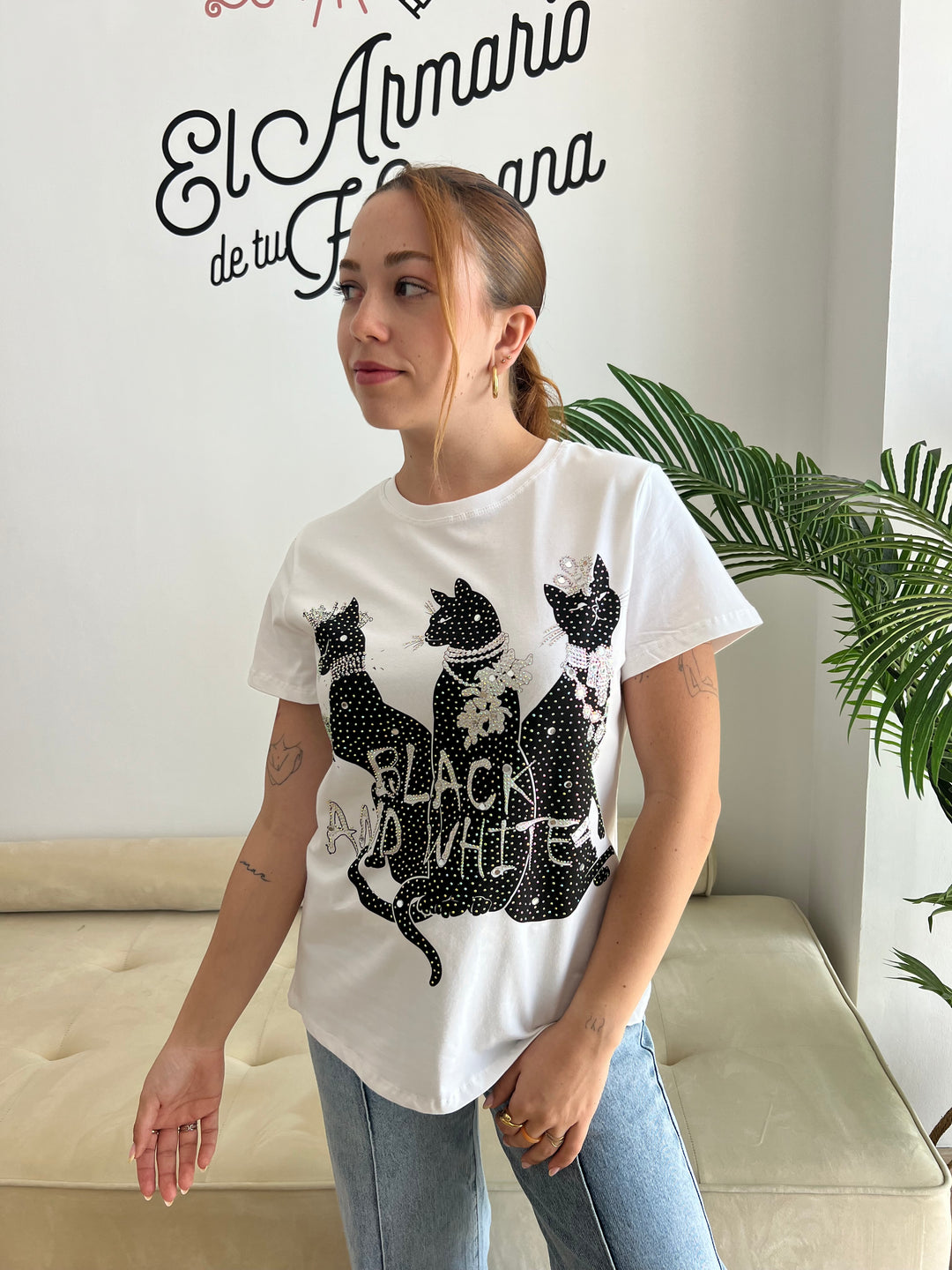 Camiseta Vanessa blanco