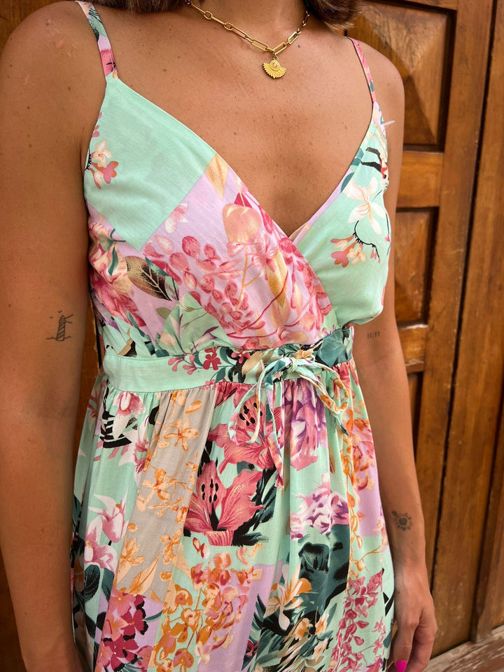 Vestido Ainhoa aguamaria