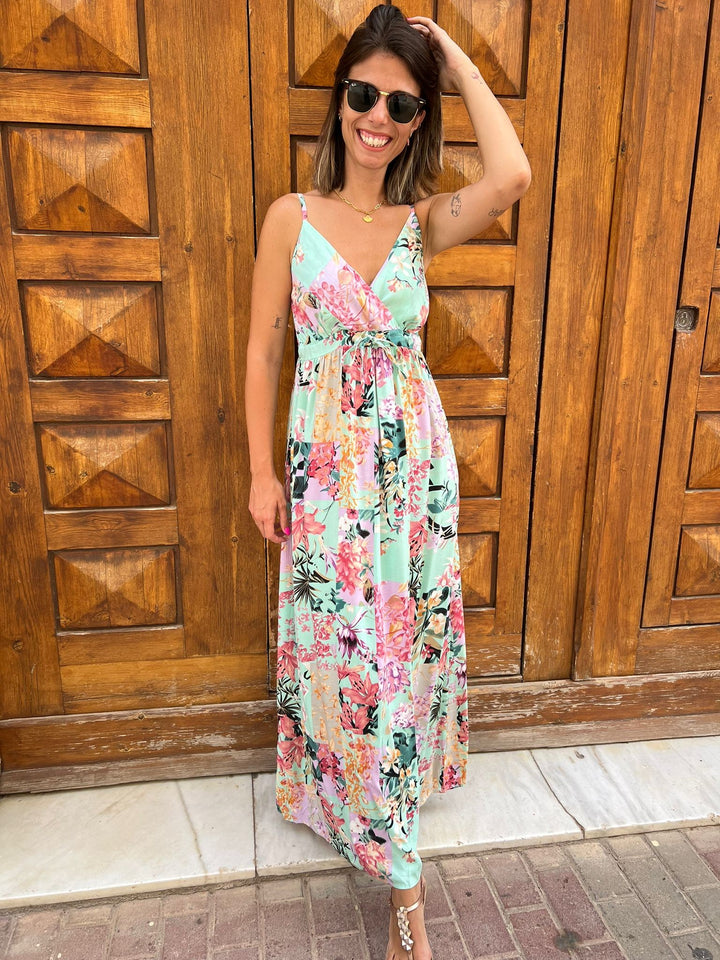 Vestido Ainhoa aguamaria