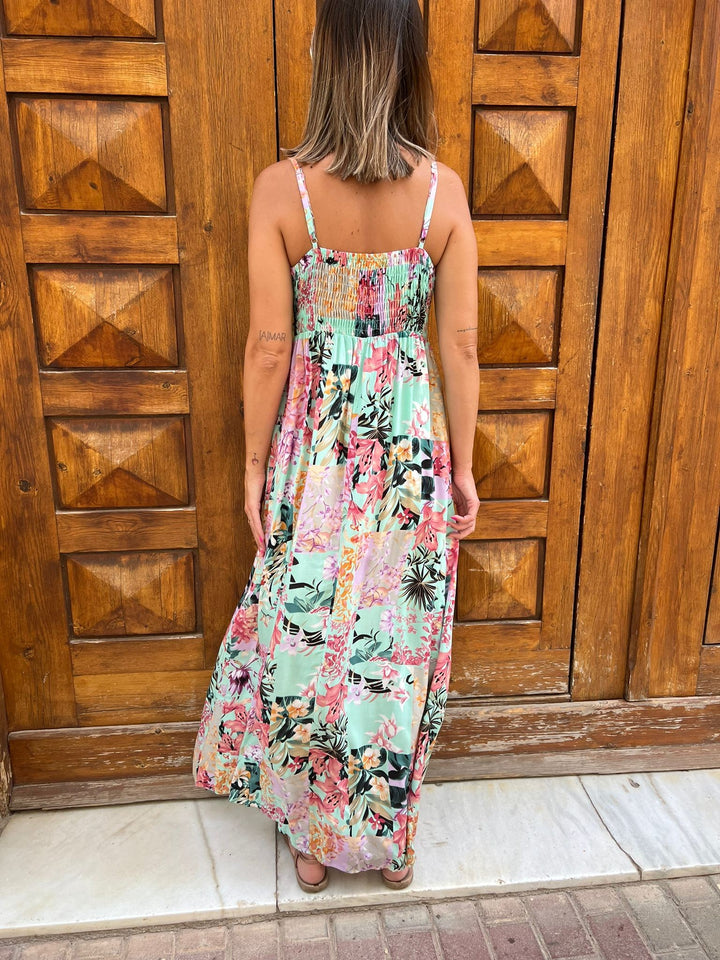 Vestido Ainhoa aguamaria