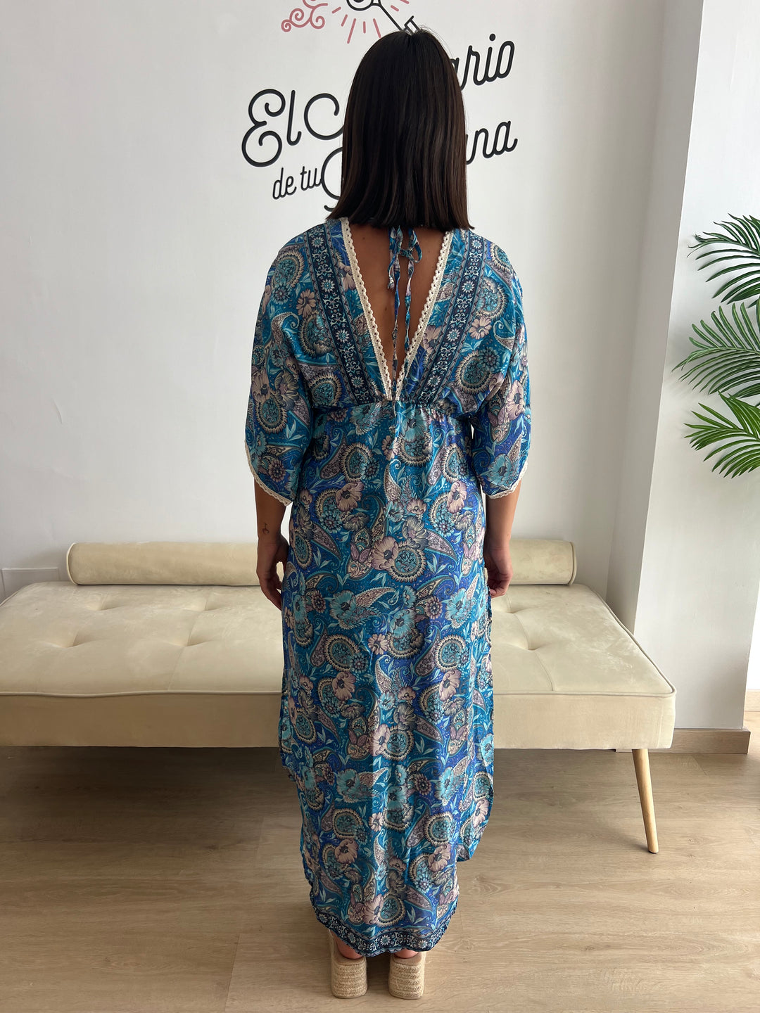 Vestido Tatiana Indio azul