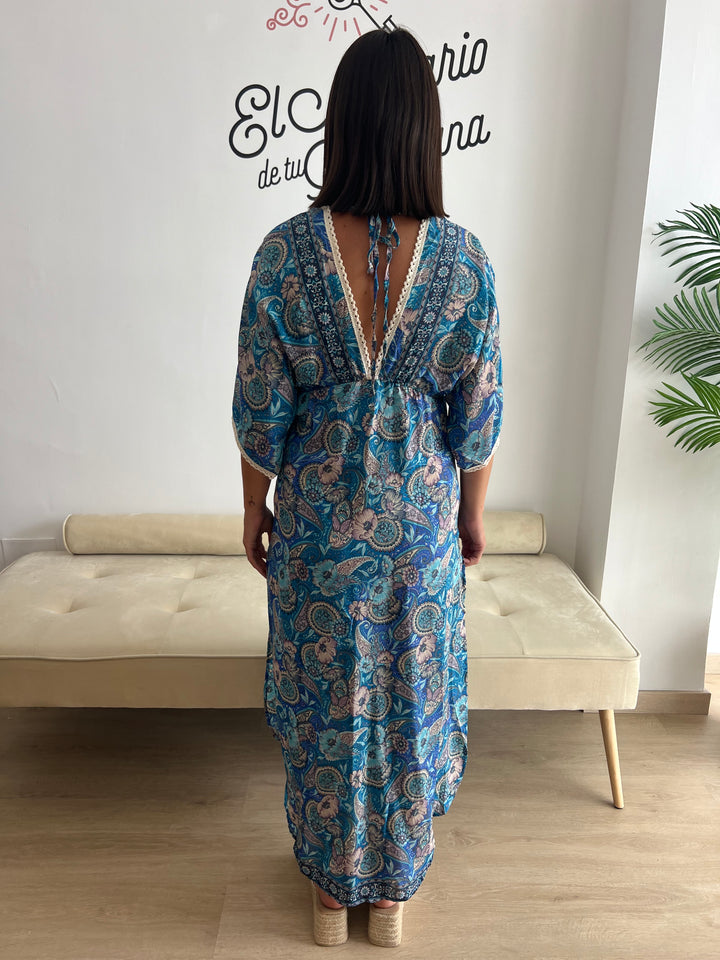 Vestido Tatiana Indio azul