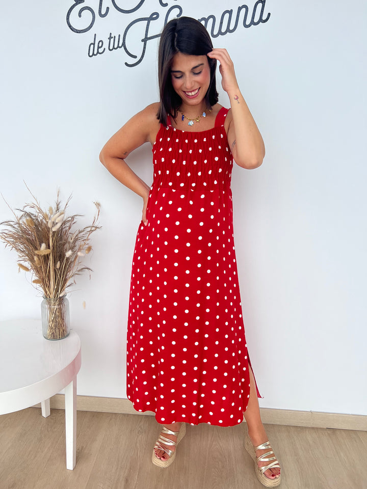 Vestido Cameron rojo