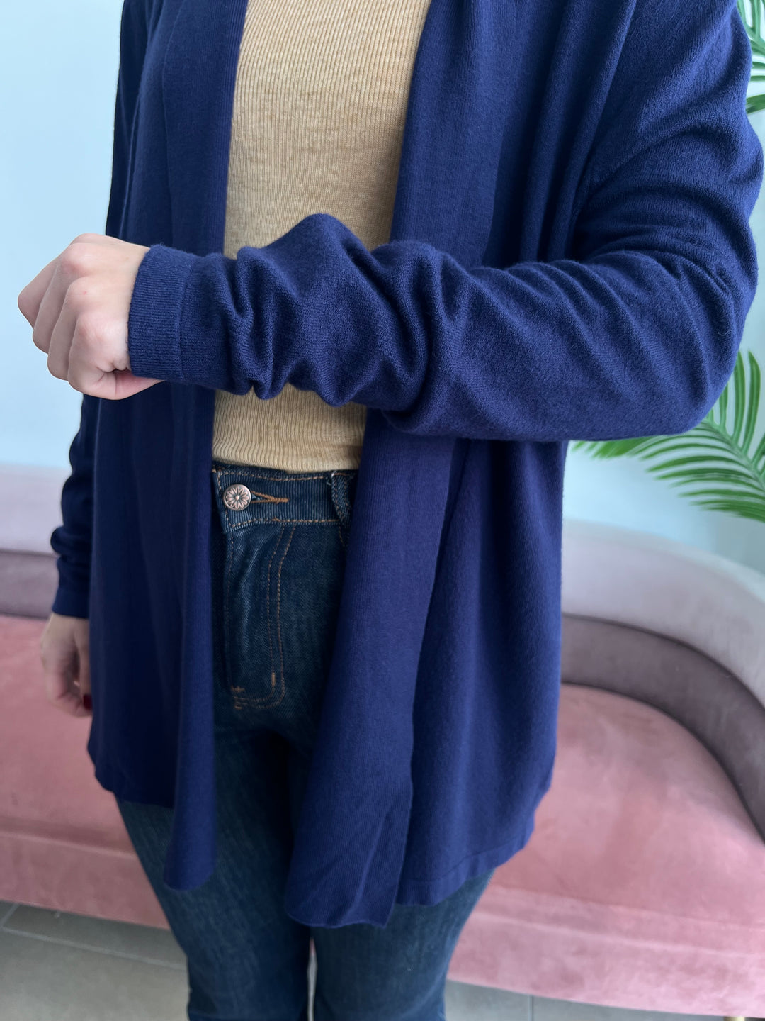 Chaqueta Rebe azul marino