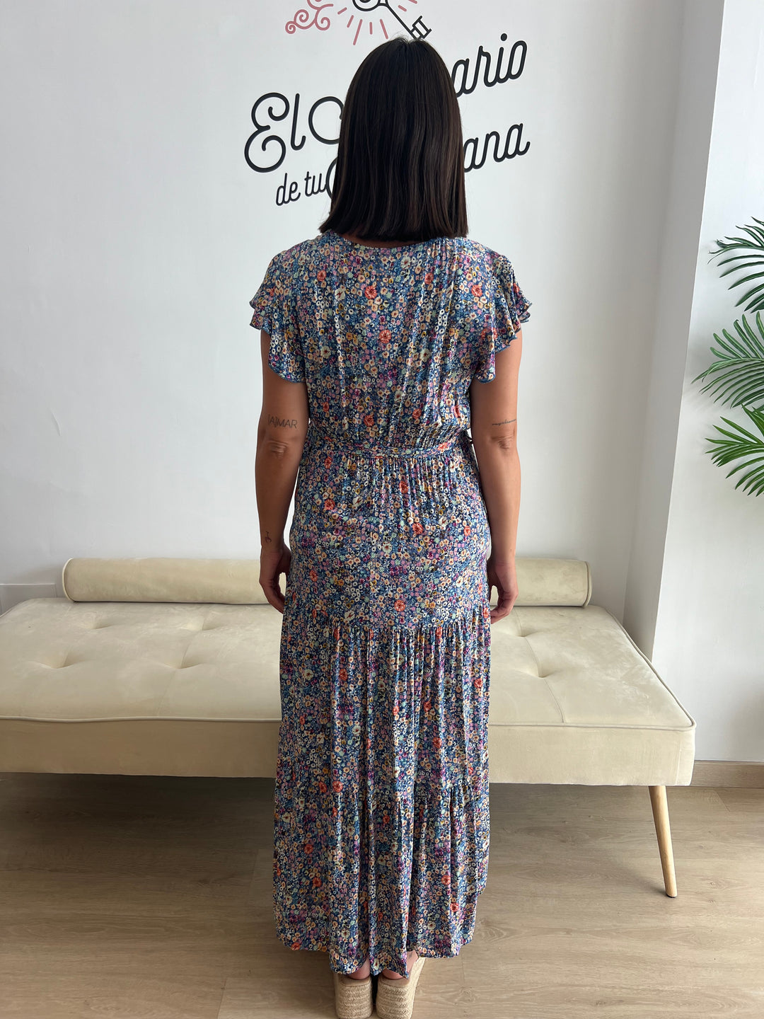 Vestido Chali azul