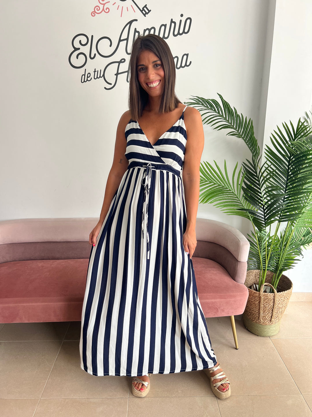 Vestido Marine azul marino