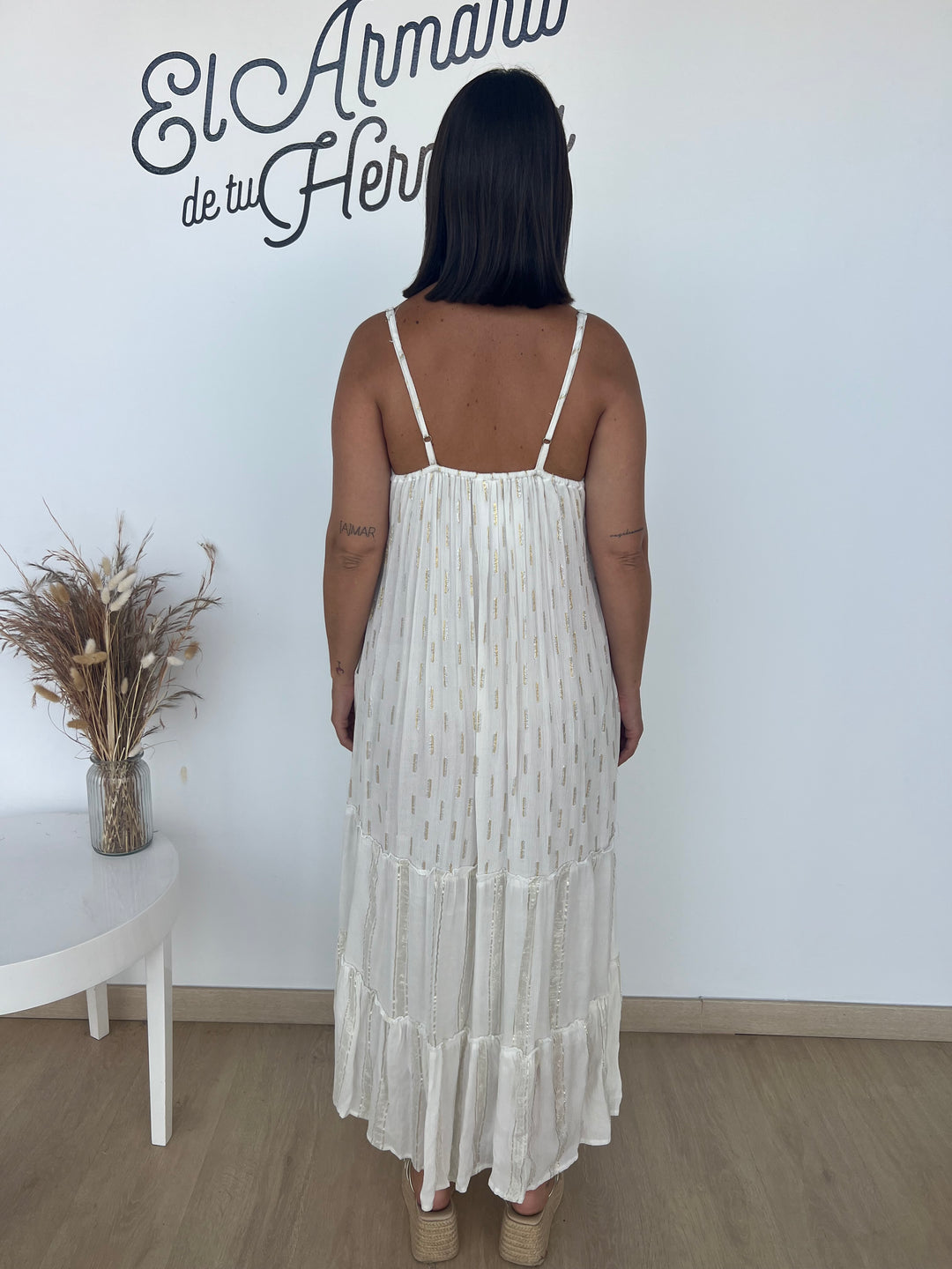 Vestido Yasmina blanco
