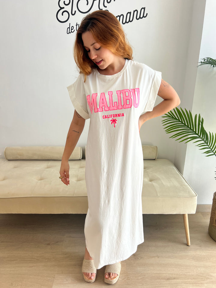Vestido Malibú blanco